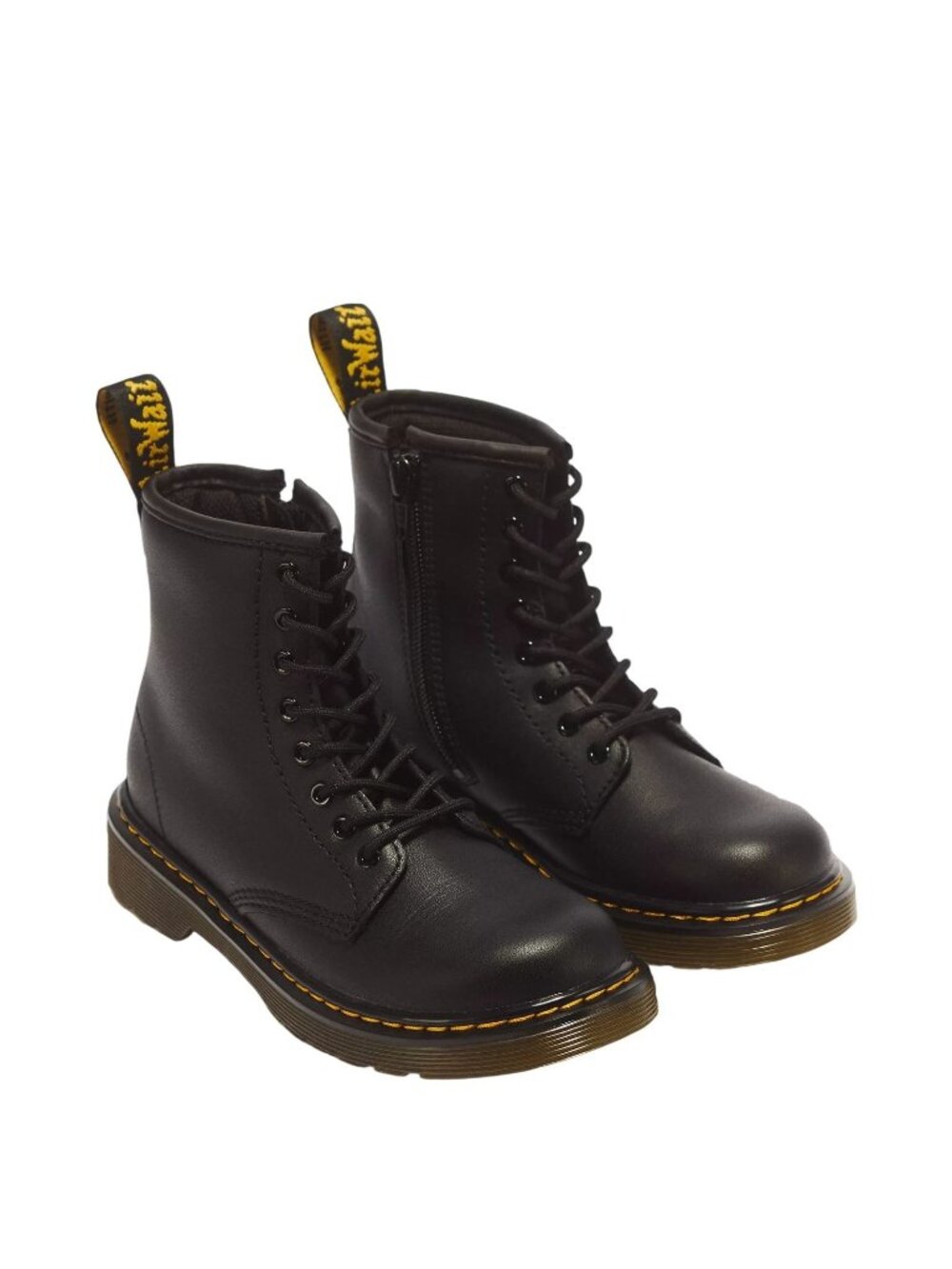 Dr.Martens Boots 1460 Junior Softy T Leather Lace-Up Black Kids Size 13